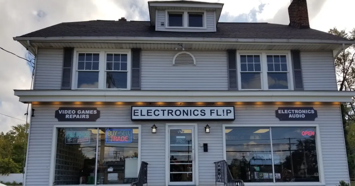 Electronics flip