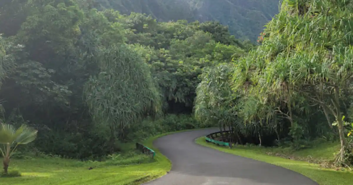 Hoomaluhia botanical garden