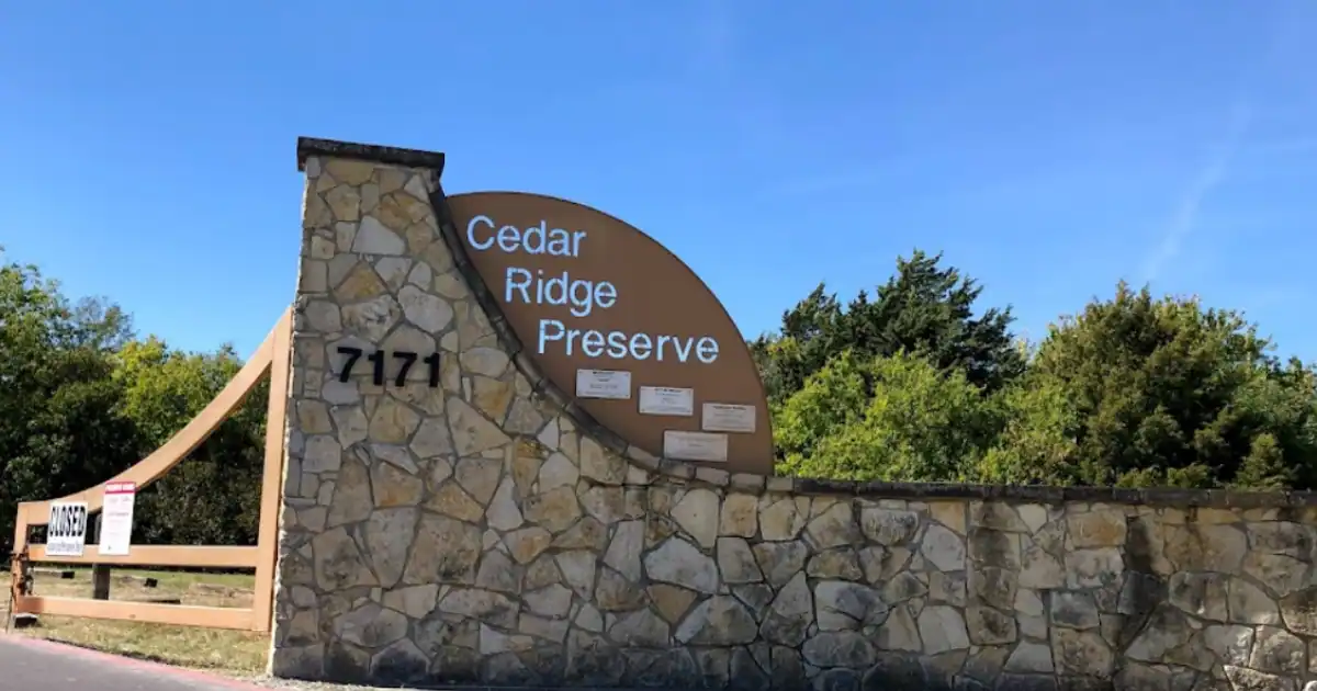 Cedar ridge preserve