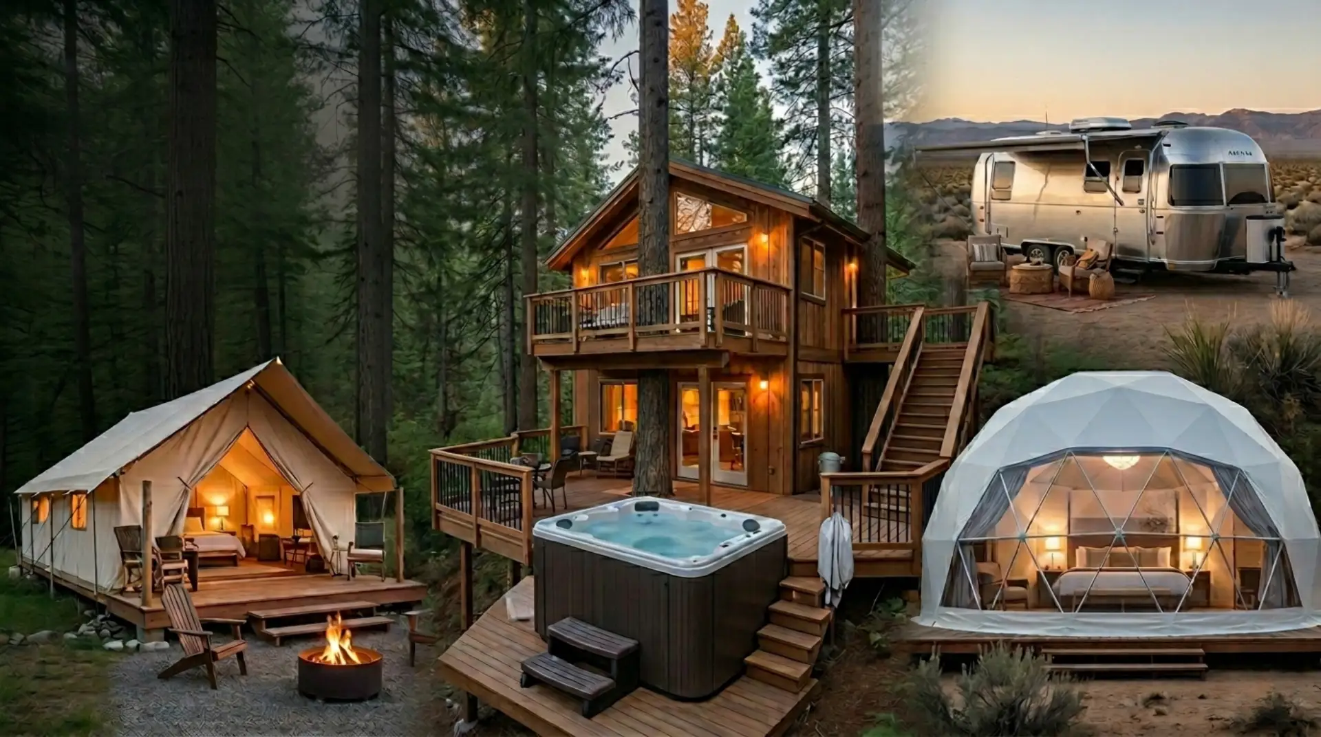 Glamping in the USA